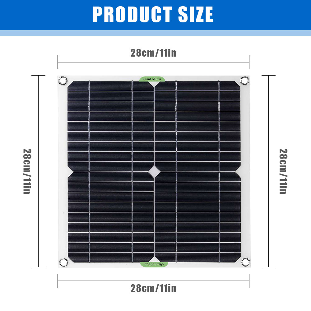Kit Panel Surya Portabel 400W  - Rv Solar Kit 400W ulasan dan harga