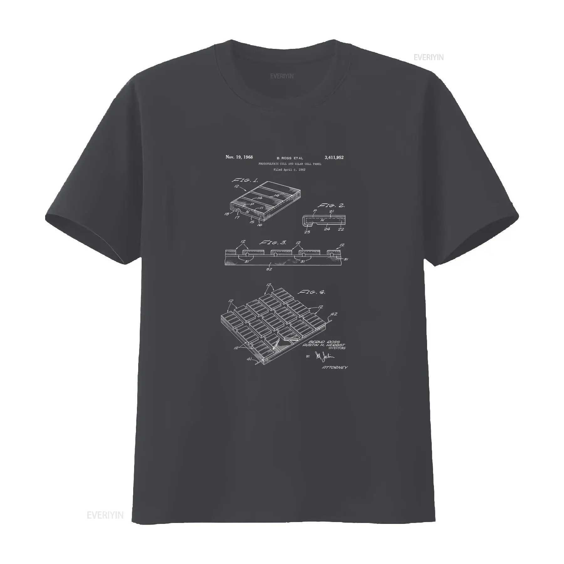 Kaos Panel Surya Cetak Paten S - Renewable Energy Graphics ulasan dan harga